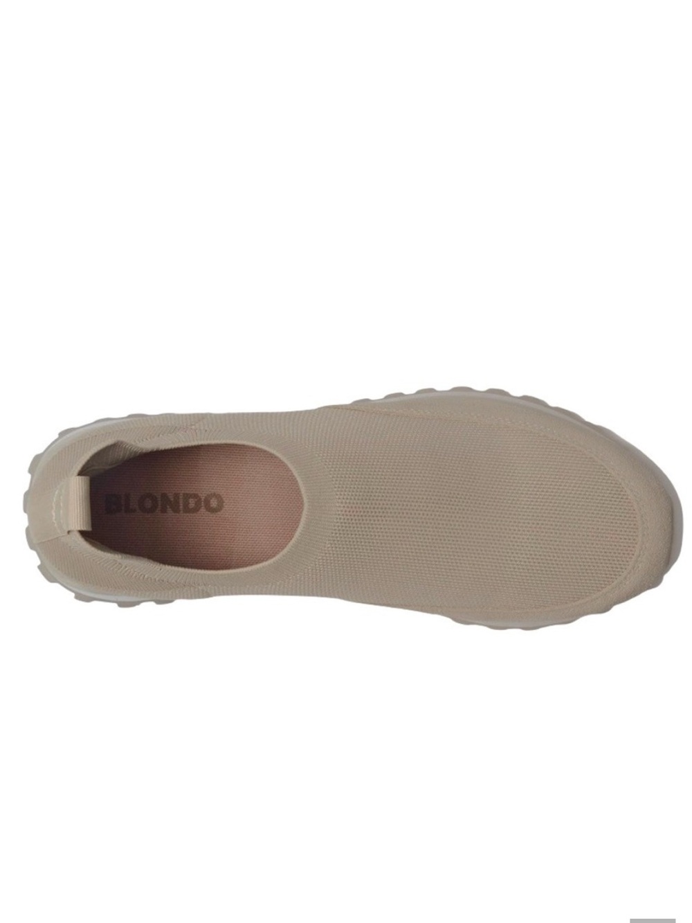 Blondo Lakelyn Sand Knit Platform Slip-On Athletic Sneakers Shoes Size 8.5 NEW - Picture 11 of 12